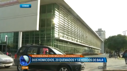 Festejos de Nochebuena: creció un 41% la cantidad de heridos