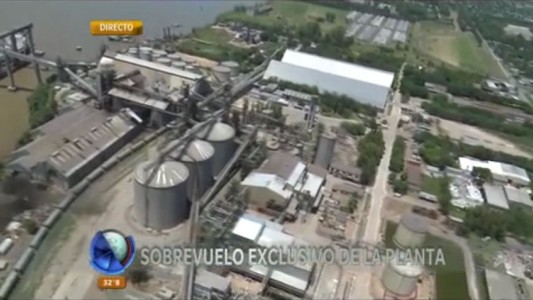 El día después de la tragedia: Canal Cinco sobrevoló el lugar de la explosión