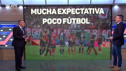 Clásico rosarino: Newell's y Central igualaron 0 a 0 en el Coloso