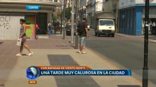 ¡Agobiante! El termómetro estuvo por encima de los 36 grados en Rosario