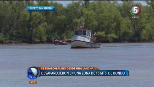 Encontraron el cuerpo de la mujer que había caído al río con su pareja