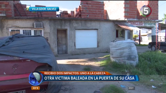 Villa Gobernador Gálvez: atacan a balazos a un hombre en un confuso episodio