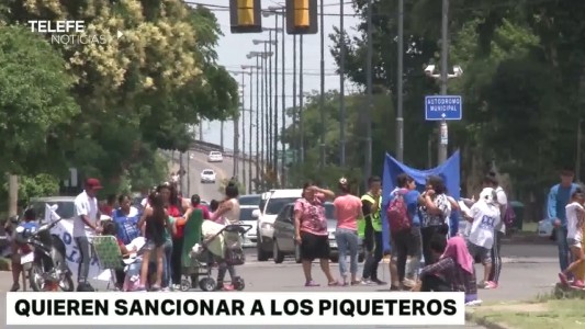 Concejales de Cambiemos proponen sancionar a piqueteros de organizaciones sociales
