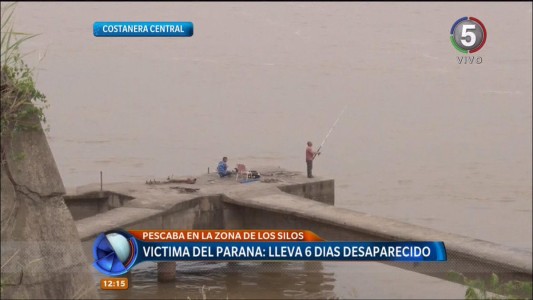 Continúa la búsqueda del albañil desaparecido en el Paraná