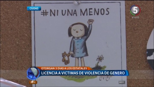 Las empleadas estatales tendrán licencia por violencia de género