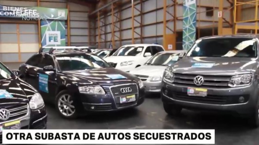 Habrá una nueva subasta de autos decomisados a organizaciones delictivas