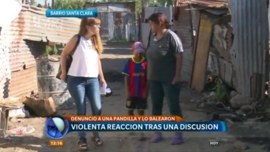 Balearon a un grupo de jóvenes desde una moto