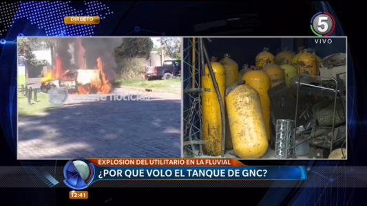 Explosión en La Fluvial: por qué pudo haber estallado el tubo de GNC
