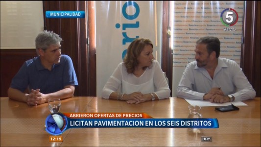 Licitan pavimentación en los seis distritos: el municipio invertirá 140 millones de pesos