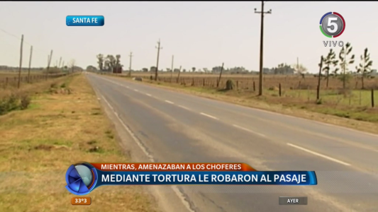 Picanearon a los pasajeros de un tour de compras para robarles
