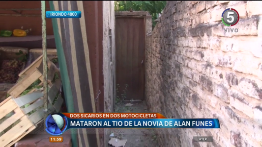 Mataron a balazos al tío de la novia de Alan Funes