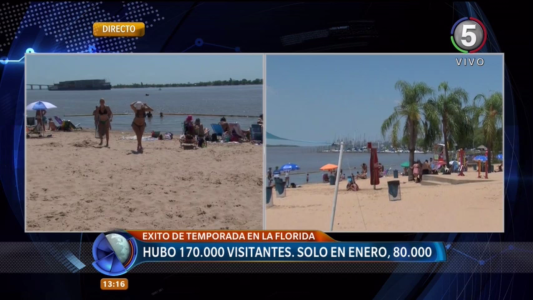 Ochenta mil personas visitaron La Florida solo en el mes de enero