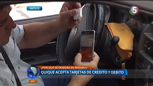 Pagar el taxi con tarjeta de débito y crédito ya es una posibilidad en la ciudad de Santa Fe