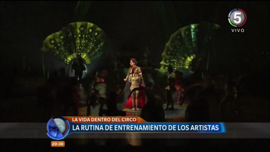 Amaluna en Rosario: ¿cómo es la vida dentro del circo?