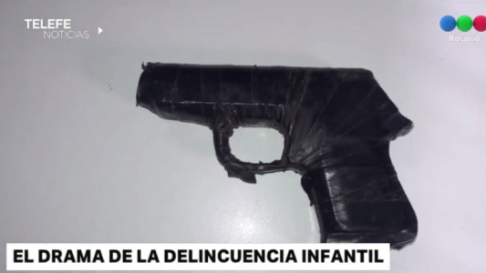 Dos niños de 7 y 8 años intentaron robar con una pistola de juguete