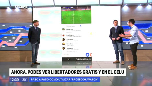 Facebook Watch debutó con la transmisión exclusiva de la Copa Libertadores