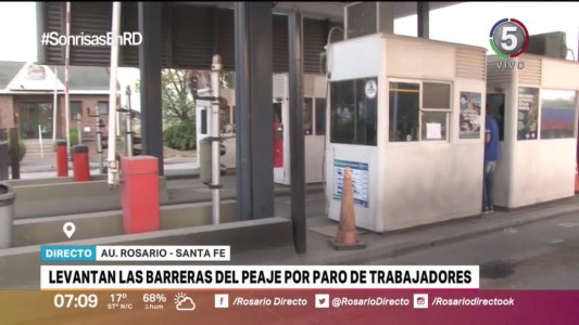 Jornada de paros: todos los peajes de la provincia con barreras levantadas
