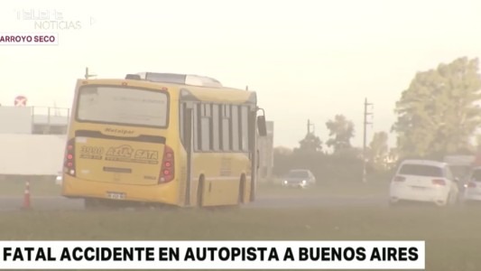 En un confuso episodio, un joven perdió la vida en la autopista Rosario - Buenos Aires
