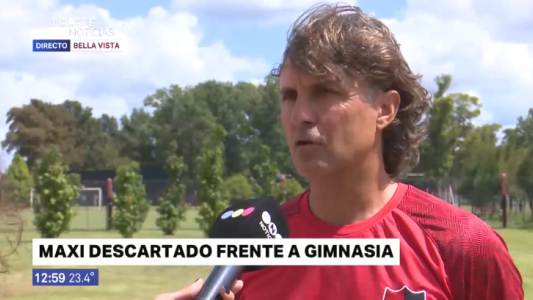 Newell's jugará frente a Gimnasia sin Maxi Rodríguez