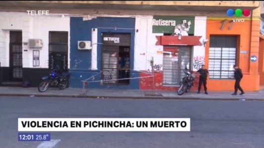 After fatal: un joven murió tras ser baleado frente a un bar de Pichincha