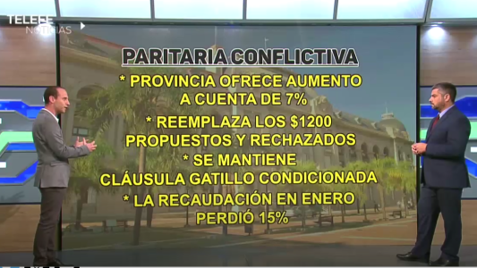 Paritaria conflictiva: convocan para mañana a docentes y estatales a una nueva reunión
