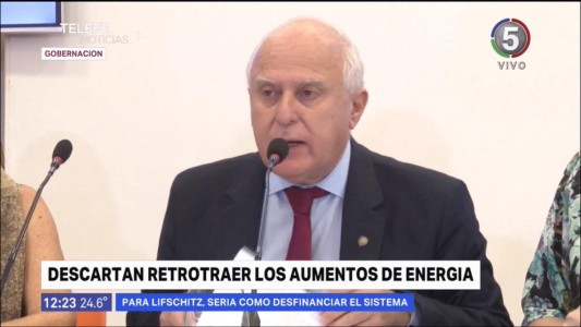 Miguel Lifschitz pidió a Nación que no suba más la energía mayorista