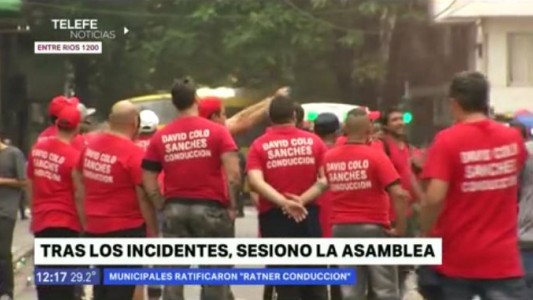 Incidentes en la sede del Sindicato de Trabajadores Municipales