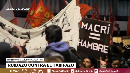 Protesta contra la suba de luz, agua y gas: ruidazo contra el tarifazo en todo el país