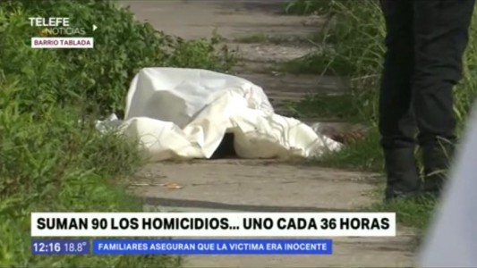 Barrio Tablada: asesinaron un hombre de un disparo en la espalda