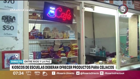 Kioscos escolares deberán ofrecer productos para celíacos