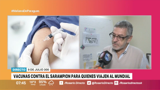 Mundial Rusia 2018: recomiendan vacunarse contra el sarampión a los argentinos que viajen