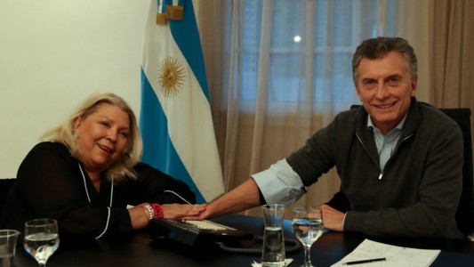 Carrió se reunió con el Presidente tras la polémica en Diputados: "Estoy al lado de Macri"