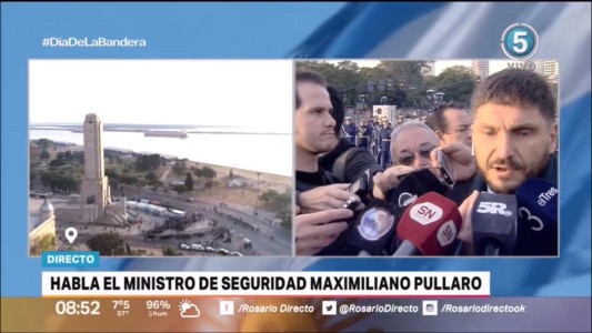 Pullaro: "La seguridad del presidente estaba garantizada"
