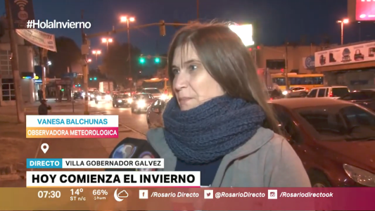 Empezó el invierno: se viene el frío para la semana que viene