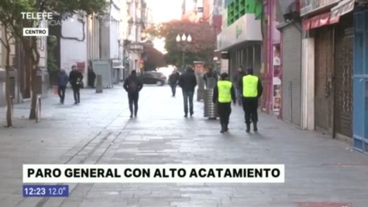 Paro de la CGT: alto acatamiento a la medida en Rosario