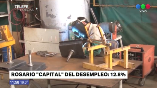 Rosario volvió a tener la tasa de desempleo más alta del país