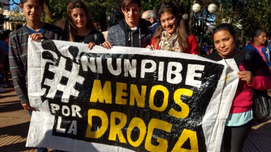 Ni un pibe menos por la droga: marcha y acto en Rosario