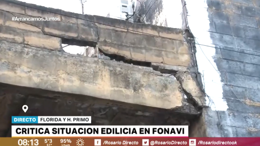 Crítica situación edilicia en el Fonavi de barrio Cotar: denuncian riesgo inminente de derrumbe