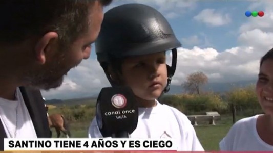 Santino necesita viajar a China para volver a ver