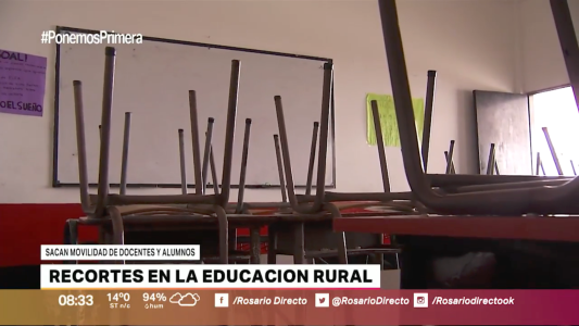 Recortes en la educación rural: quitan la movilidad de docentes y alumnos