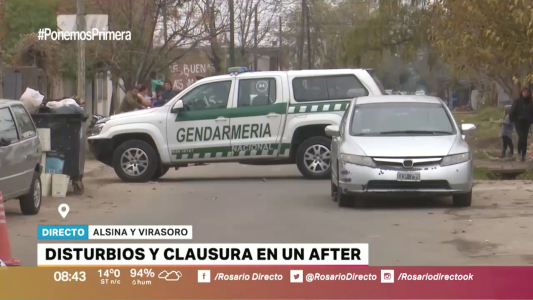 Alsina y Virasoro: disturbios y clausura en un after