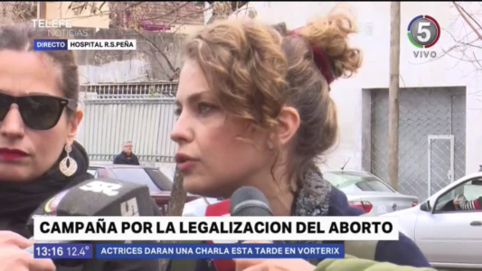 Actrices y referentes nacionales visitaron la ciudad en la campaña por la legalización del aborto