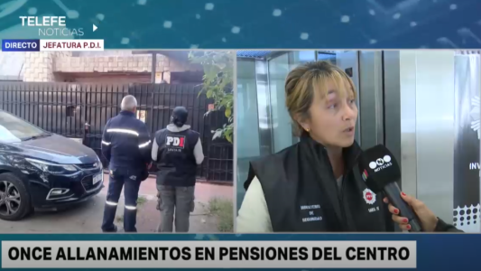 Once pensiones allanadas y 12 detenidos por hurto de energía
