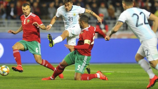 Contra viento y marea: Argentina le ganó a Marruecos