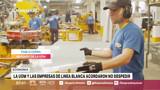 La UOM y las empresas de línea blanca acordaron no despedir