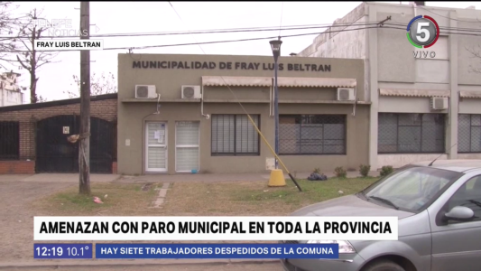 Municipales en estado de alerta por un conflicto en Fray Luis Beltrán