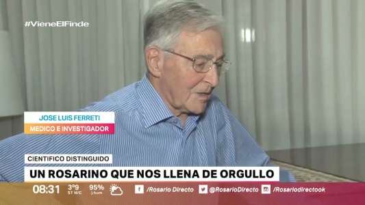 Un cientifico rosarino fue distinguido en Estados Unidos