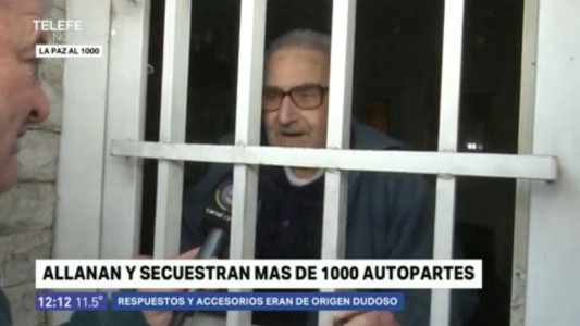 Balearon el móvil policial que custodiaba al padre del juez Vienna