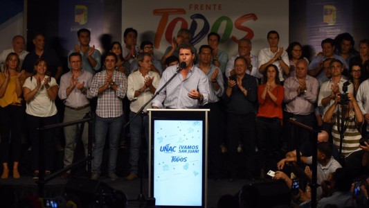 Uñac logró un holgado triunfo en las PASO en San Juan y se perfila para la reelección
