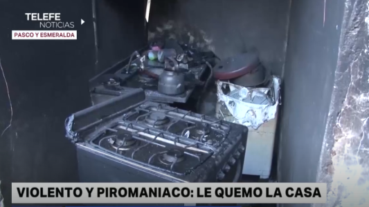 Incendió la casa de su exmujer y fue detenido
